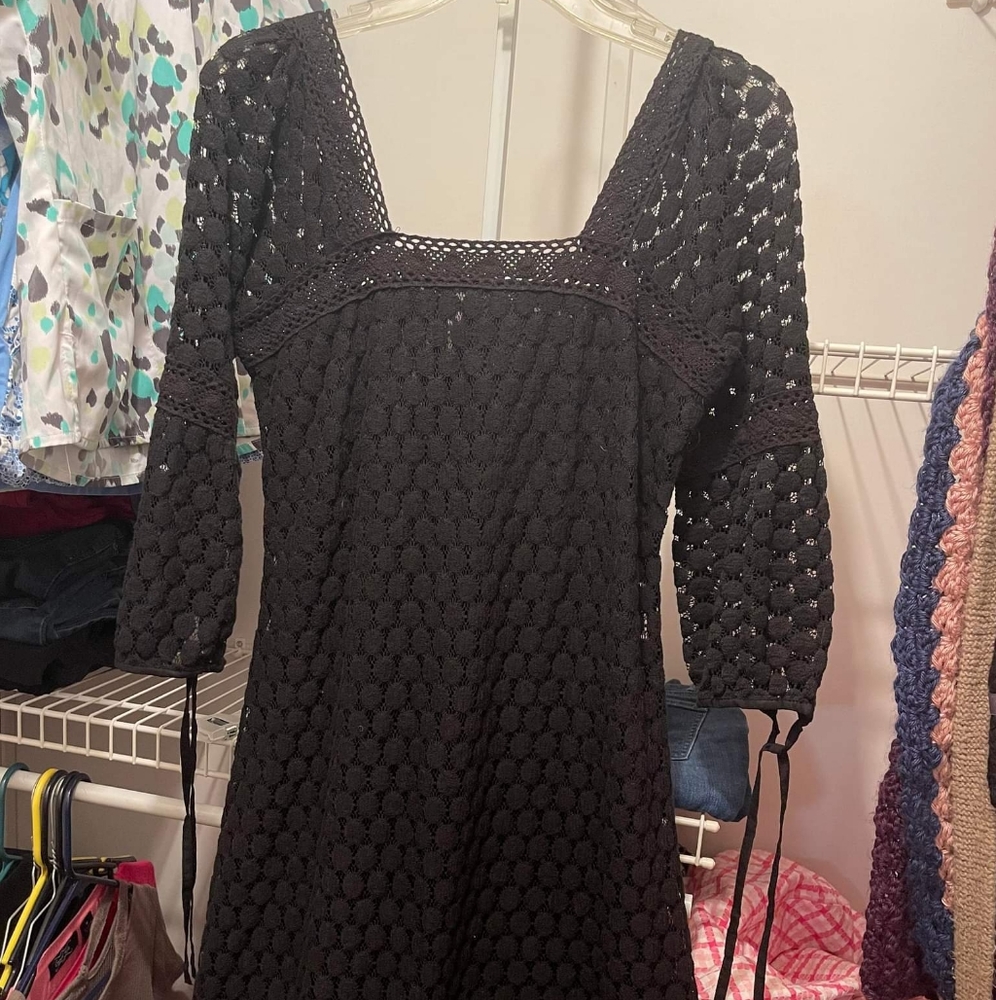Womens Black Lace dress